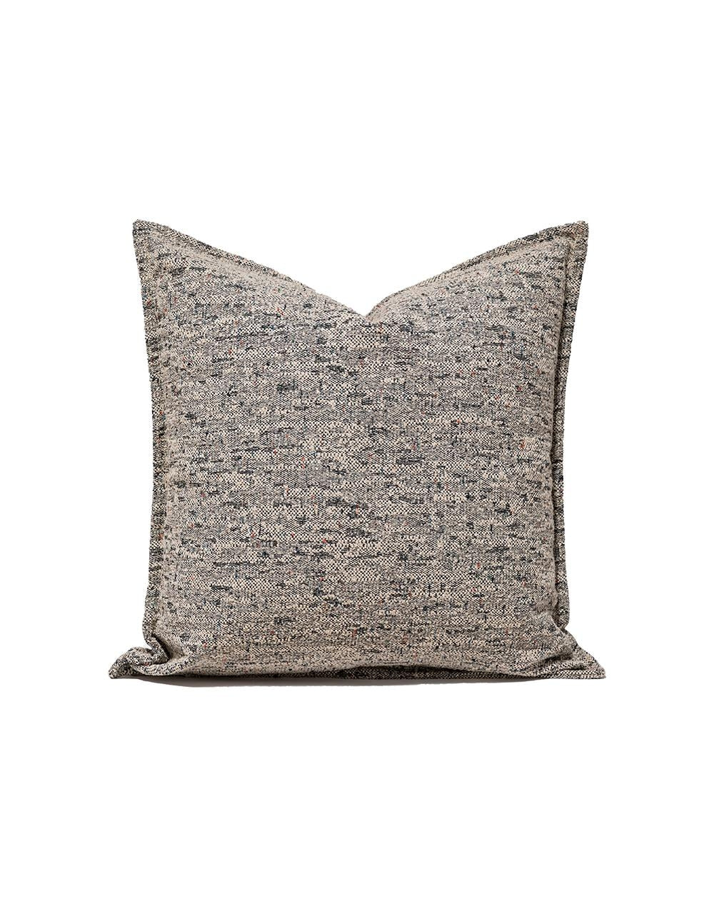 Grey Tweed with Border Cushion