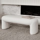 Alba Boucle Bench Cream