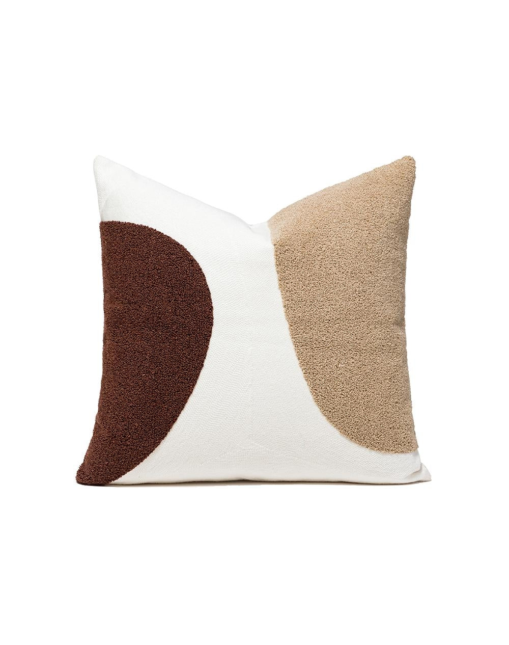 Embroidered Wool Canvas Cushion