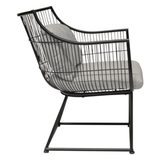 Alexander Occasional Chair Black + Off White