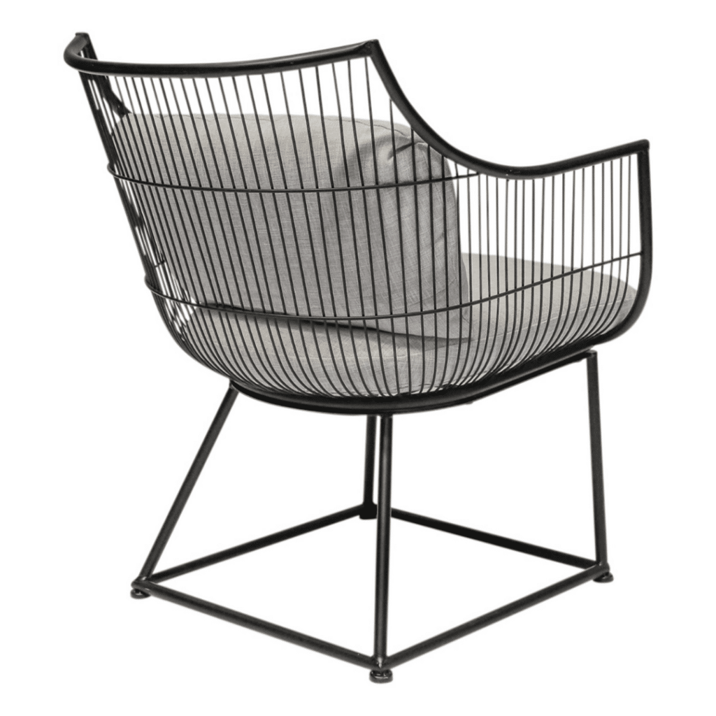 Alexander Occasional Chair Black + Off White