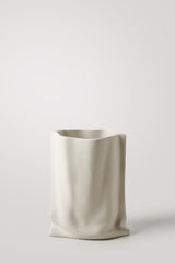 Organic Folded Ceramic Vase